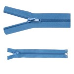 Zamek błyskawiczny #5 Rozdzielczy 80cm Niebieski 5szt