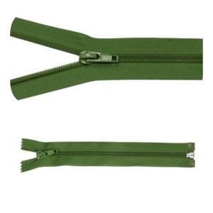 Zamek błyskawiczny #5 Rozdzielczy 25cm Oliwka 5szt