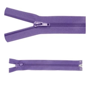 Zamek błyskawiczny #5 Rozdzielczy 35cm Ultra Fiolet 5szt