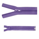 Zamek błyskawiczny #5 Rozdzielczy 50cm Ultra Fiolet 5szt