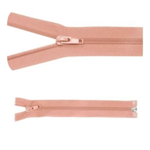 Zamek błyskawiczny #5 Rozdzielczy 80cm Brudny Róż 5szt