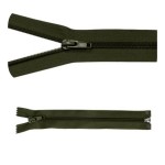 Zamek błyskawiczny #5 Rozdzielczy 50cm Ciemna Oliwka 5szt