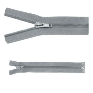 Zamek błyskawiczny #5 Rozdzielczy 25cm Zimny Popiel 5szt
