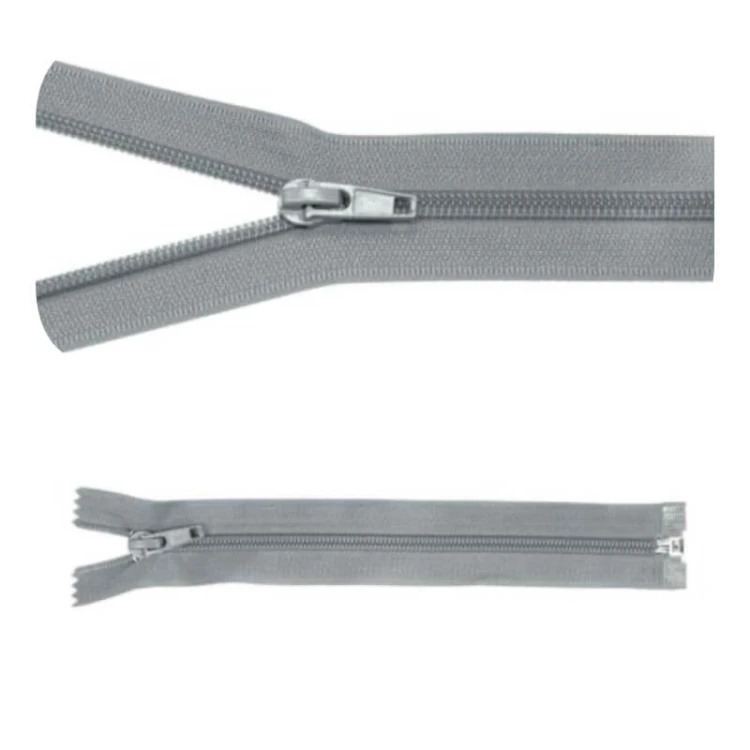 Zamek błyskawiczny #5 Rozdzielczy 45cm Zimny Popiel 5szt