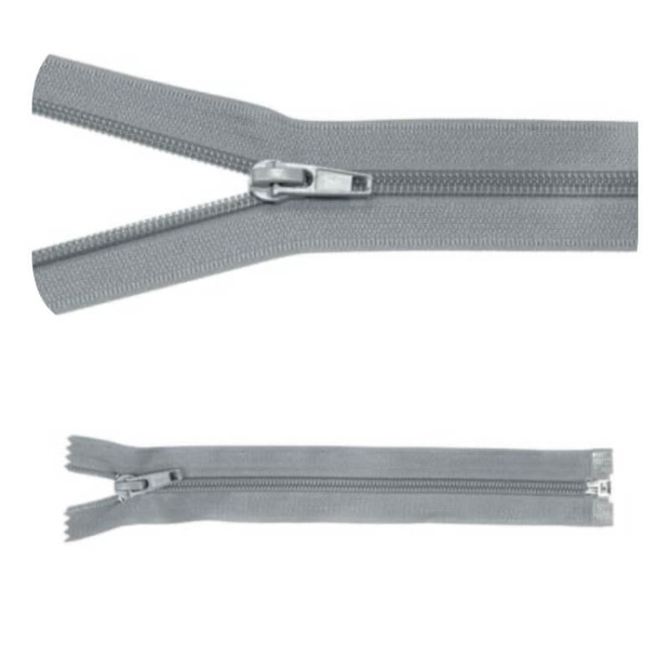 Zamek błyskawiczny #5 Rozdzielczy 55cm Zimny Popiel 5szt