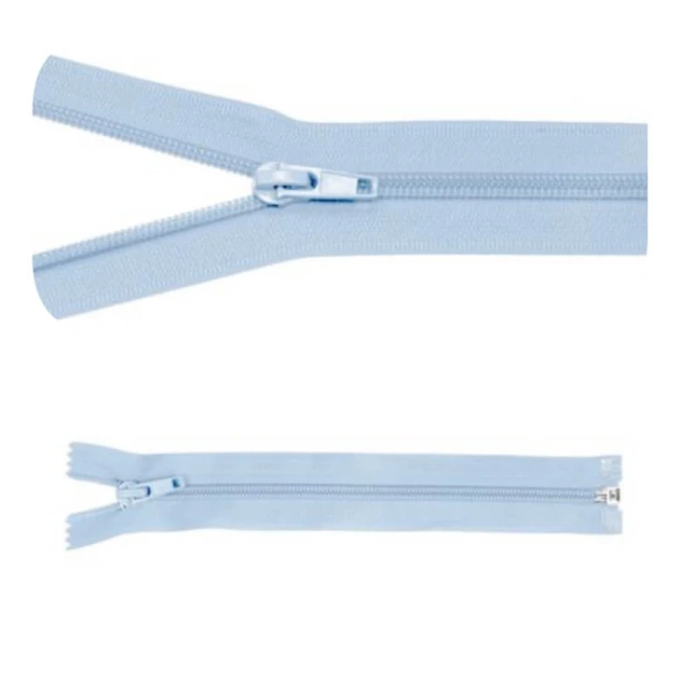 Zamek błyskawiczny #5 Rozdzielczy 75cm Błękit 5szt