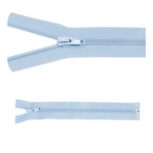 Zamek błyskawiczny #5 Rozdzielczy 85cm Błękit 5szt