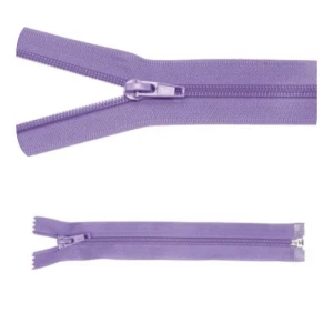 Zamek błyskawiczny #5 Rozdzielczy 80cm Lila 5szt