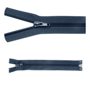 Zamek błyskawiczny #5 Rozdzielczy 30cm Ciemny Niebieski 5szt
