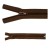 Zamek błyskawiczny #5 Rozdzielczy 40cm Brunatny 5szt