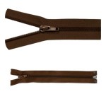 Zamek błyskawiczny #5 Rozdzielczy 80cm Brunatny 5szt