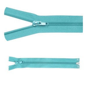 Zamek błyskawiczny #5 Rozdzielczy 25cm Lazurowy 5szt