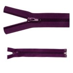 Zamek błyskawiczny #5 Rozdzielczy 80cm Ciemny Fiolet 5szt