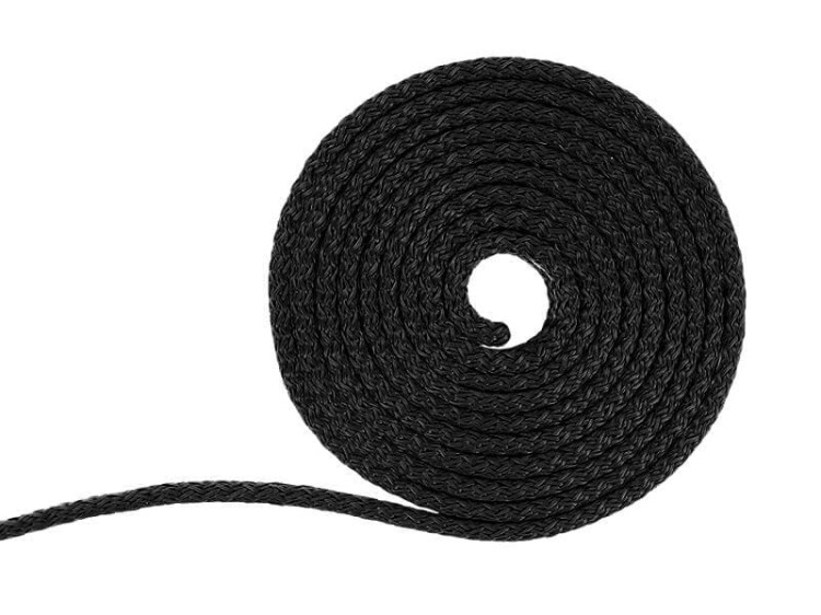 Sznur Lina 8mm Polipropylen Czarna 50mb