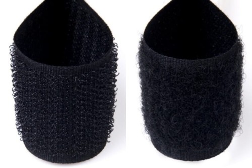 Taśma Rzep 16mm Czarna 5m