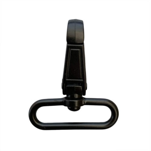 Karabinek 40x60mm karabińczyk Czarny Półmat Nierdzewny