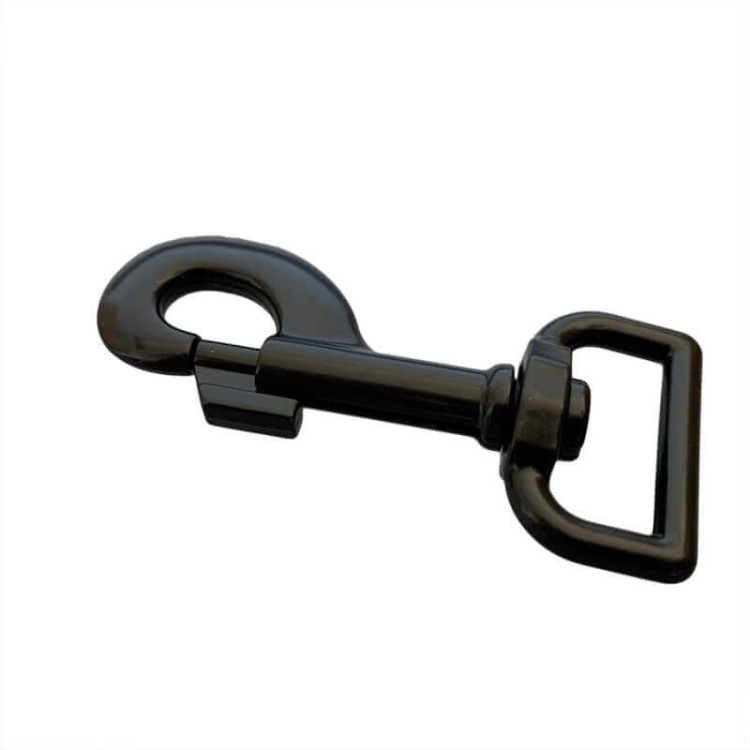 Karabinek 26x82mm karabińczyk Czarny Półmat Nierdzewny