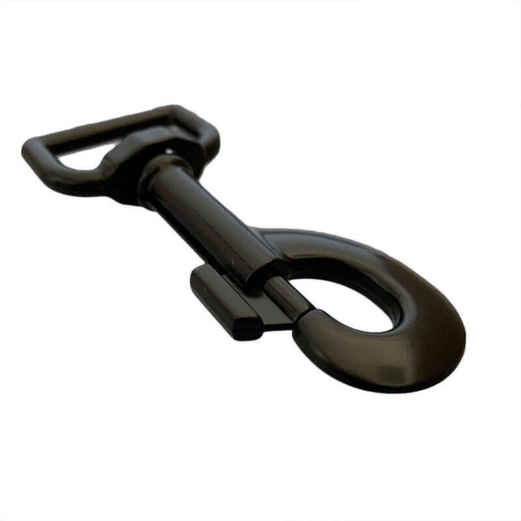 Karabinek 26x82mm karabińczyk Czarny Półmat Nierdzewny