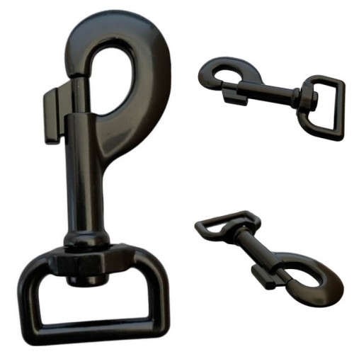 Karabinek 26x82mm karabińczyk Czarny Półmat Nierdzewny