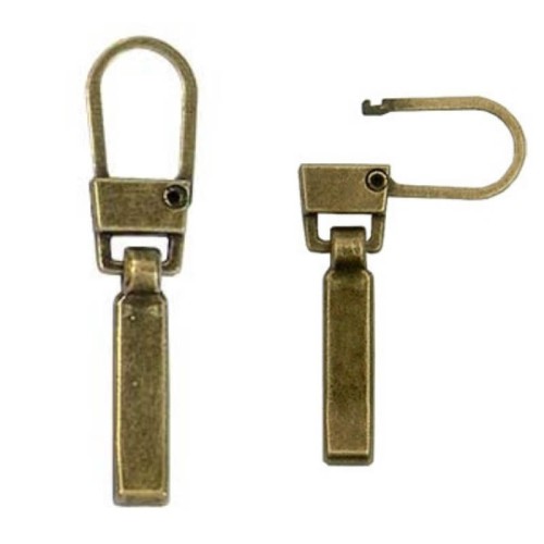 Zawieszka naprawa Suwaka zamka St.złoto 2szt