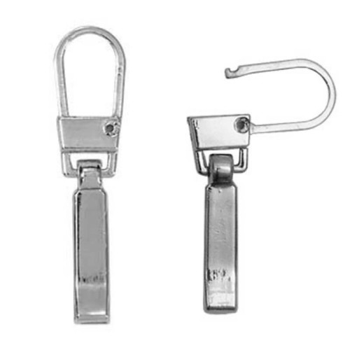 Zawieszka naprawa Suwaka zamka Nikiel połysk 5szt