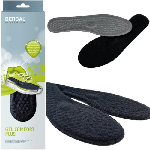 Wkładki Żelowe z Frotą Bergal Comfort Plus GEL