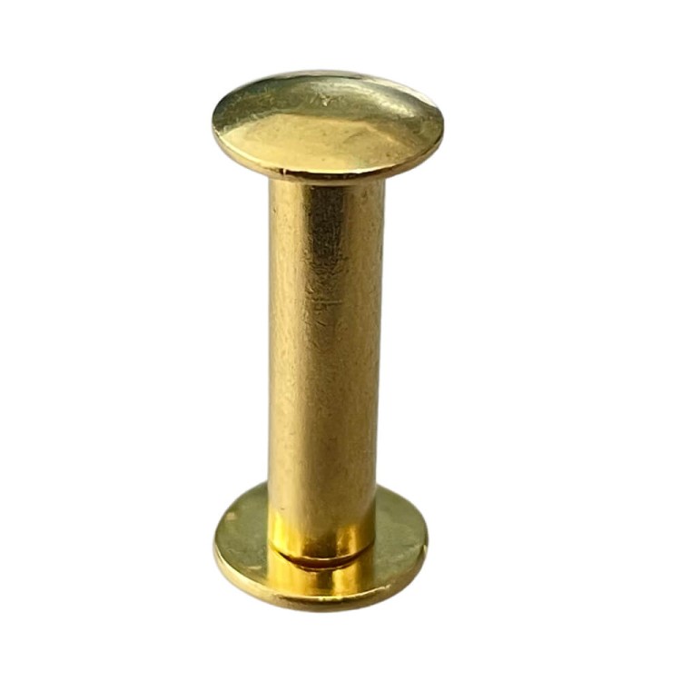 Nity skręcane Śrubka 20mm Złoty 5szt