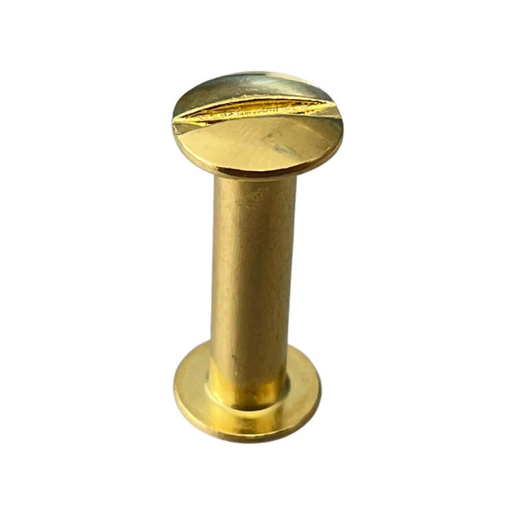 Nity skręcane Śrubka 20mm Złoty 5szt