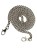 Łańcuszek do Torebki z karabinkami 102cm Srebrny