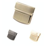 Zapięcie ZAMEK do teczki torebki 43x43mm