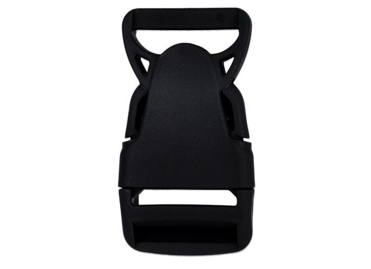 Klamra Plastikowa 30mm Zapięcie Zatrzask CZARNA 5szt