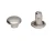 Nity kaletnicze dwustronne 6x6mm Nikiel 1000szt