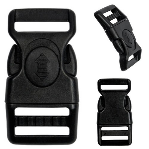 Klamra 25mm Plastik 3pkt 5szt