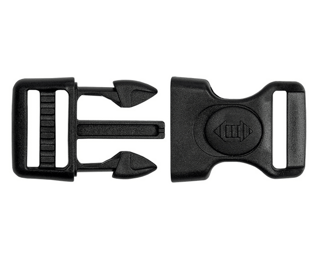 Klamra 25mm Plastik 3pkt 5szt