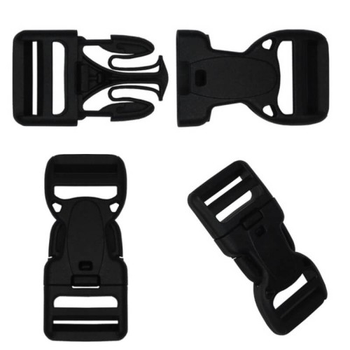 Zatrzask Klamra 25mm Plastik 5szt 3 blokada