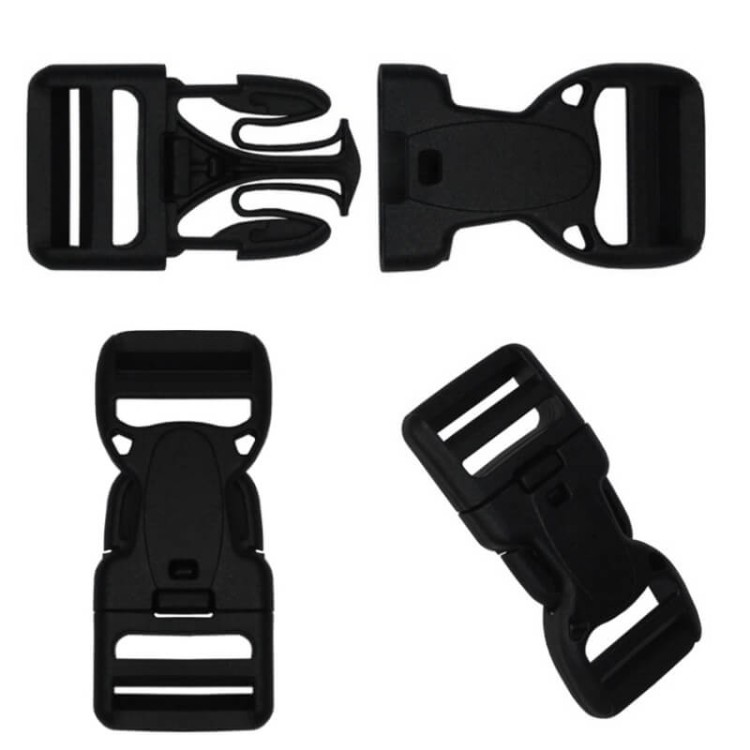 Zatrzask Klamra 25mm Plastik 5szt 3 blokada