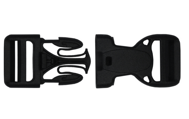 Zatrzask Klamra 25mm Plastik 5szt 3 blokada