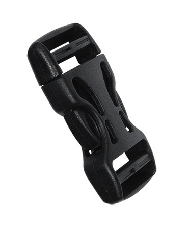 Klamra plastikowa 25x59mm Zapięcie Zatrzask 5szt