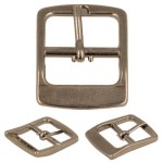 Klamerka Sprzączka do paska 18mm szlufka Ciemny Nikiel 5szt