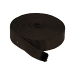 Taśma Rurowa 40mm Polipropylen Czarna 5mb