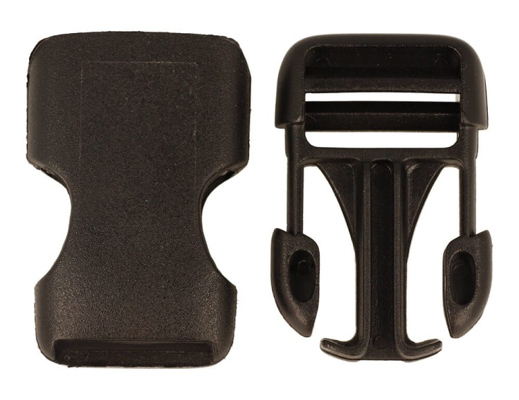 Klamra Plastikowa 25mm Zapięcie Klasyk 10szt