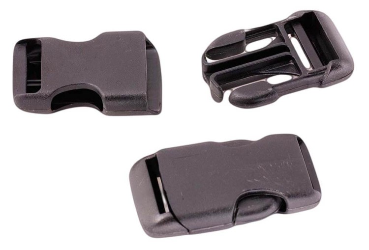 Klamra Plastikowa 25mm Zapięcie Klasyk 10szt