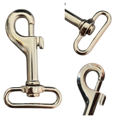 Karabinek 30x65mm karabińczyk zapięcie