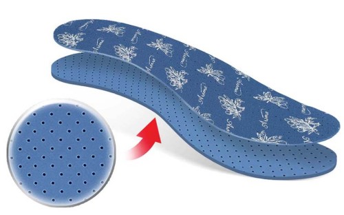 Wkładki do Butów z Olejkami Zapachowymi Aroma Blue