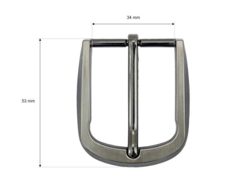 Klamra Metalowa 35mm do paska Odlew