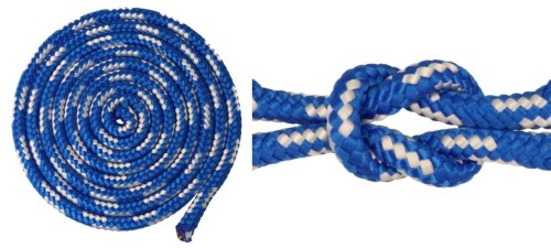 Lina Linka Sznur 10mm Niebiesko/Biała Rdzeń 10mb