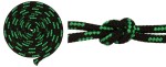 Lina Linka Sznur 8mm Czarno/Zielona Rdzeń 10mb