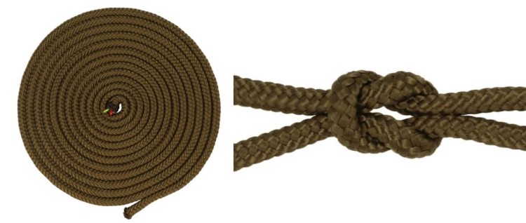 Lina Linka Polipropylen Rdzeń 4mm Khaki 20mb