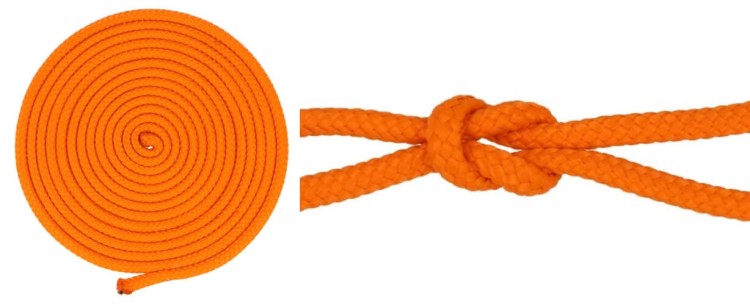 Lina Linka 4mm Polipropylenowa Pomarańcz 10m
