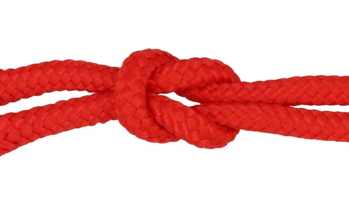 Lina Linka 5mm Polipropylenowa Czerwona 10m
